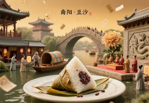 640-101 爆款AI绘画提示词分享:各地端午粽子微缩景观
