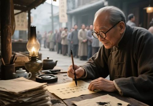 640-106 爆款AI绘画提示词分享:那些年消失的职业,怀旧