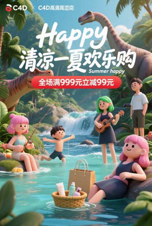 640-107 1分钟100张海报!场景不重复!设计要变天了!