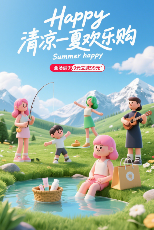 640-109 1分钟100张海报!场景不重复!设计要变天了!