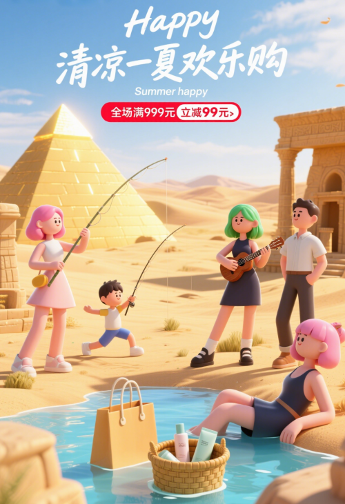 640-111 1分钟100张海报!场景不重复!设计要变天了!