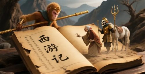 640-50 用AI制作3D西游记裸眼效果,名著人物跳出书本,效果真绝!全流程拆解