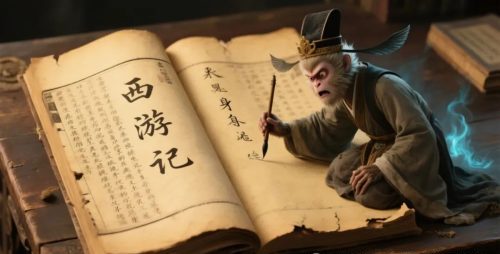 640-51 用AI制作3D西游记裸眼效果,名著人物跳出书本,效果真绝!全流程拆解