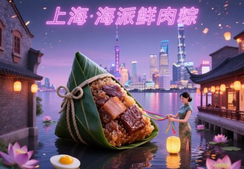 640-92 爆款AI绘画提示词分享:各地端午粽子微缩景观
