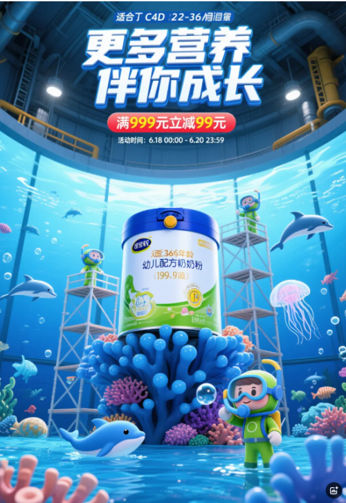 759b74d107c9913f439c0bcf3624c4f2 1分钟100张海报!场景不重复!设计要变天了!