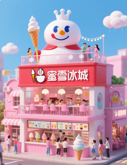 8c16a12273ba0fce8ff2d1f6ecb582e5 【微缩景观】| 用AI 绘制的奶茶咖啡店微缩世界太酷了,附提示词