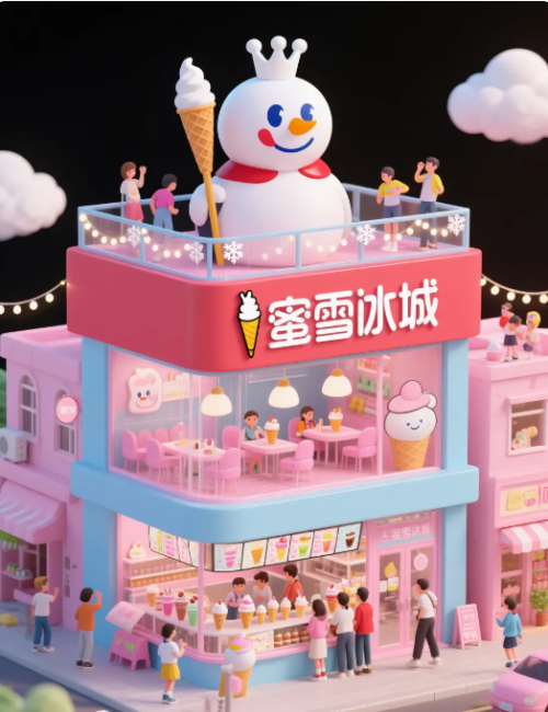 a0cba2ac78c21c5ceb38c29ac6a5e366 【微缩景观】| 用AI 绘制的奶茶咖啡店微缩世界太酷了,附提示词